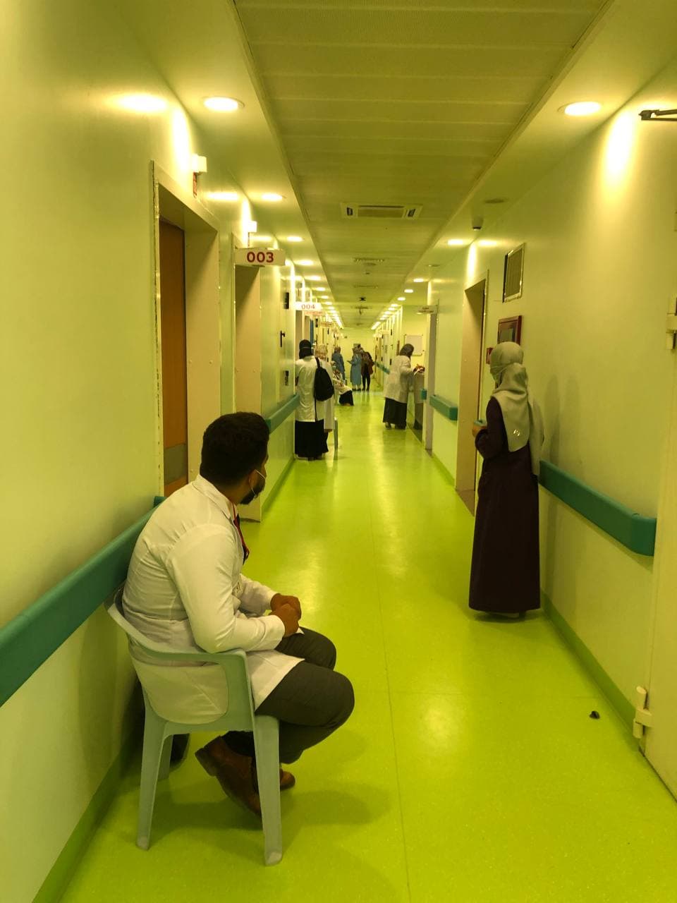 الامتحان السريري لطلاب السنة الخامسة الدفعة17